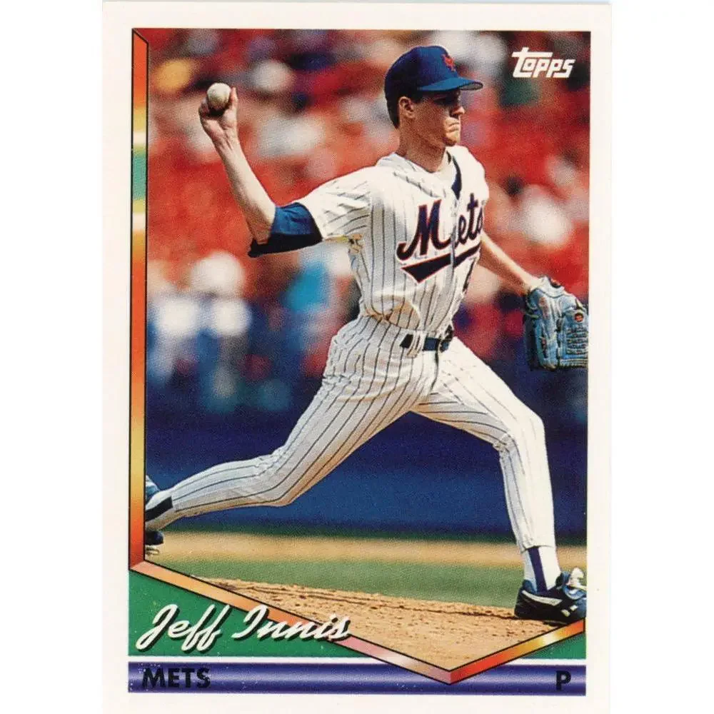 1994 Topps Jeff Innis # 37 New York Mets